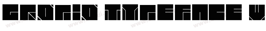 Gropio Typeface W05字体转换